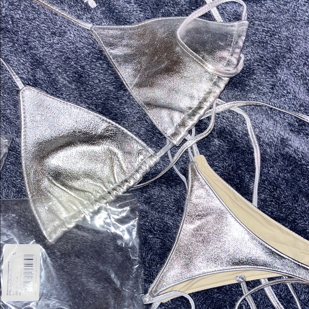 Metallic Bikini Set - Picture 3 of 3